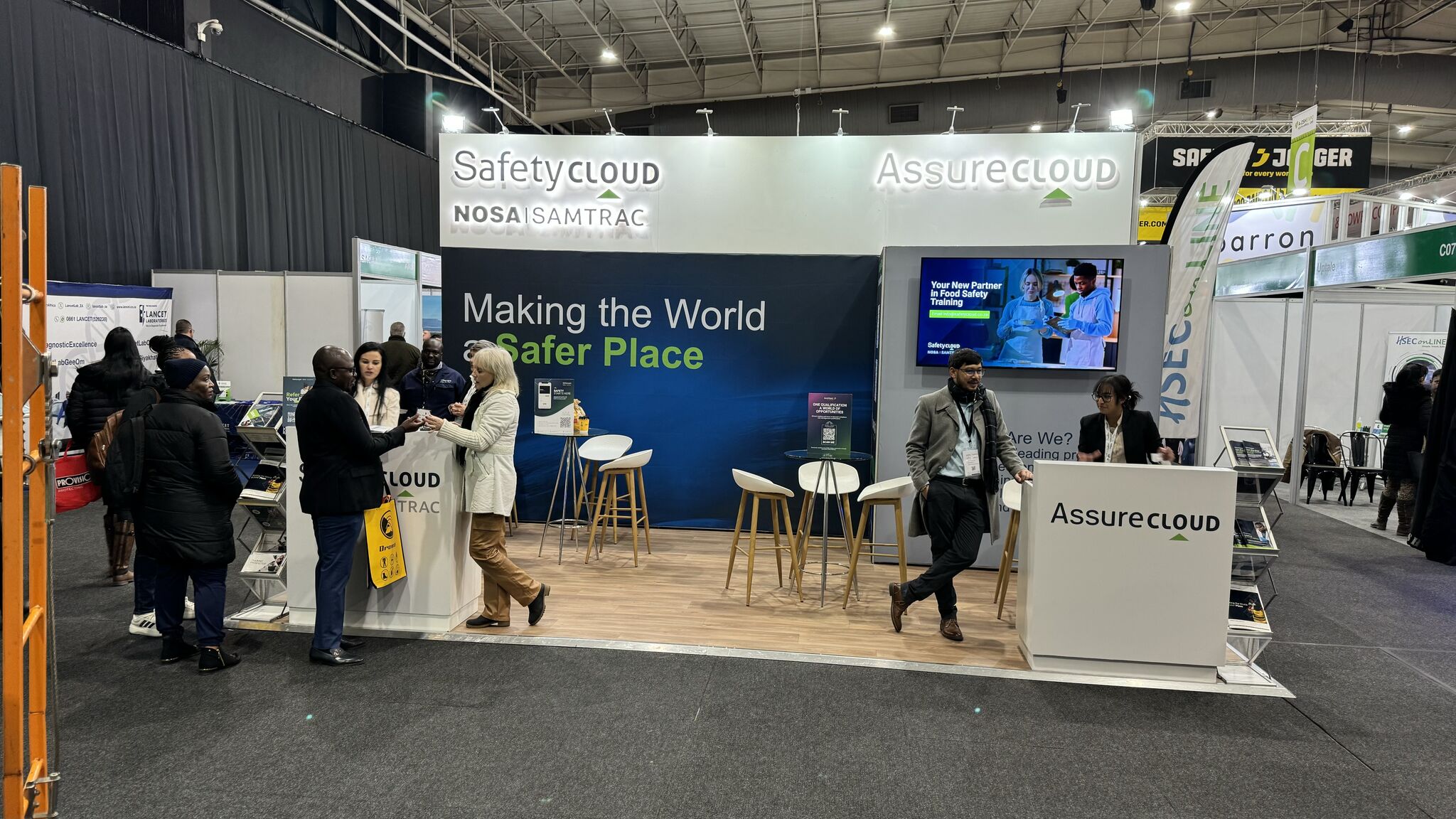 SafetyCloud and AssureCloud at AOSH 2024